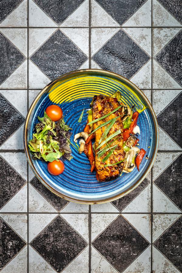 Honey Glazed Sesame Salmon